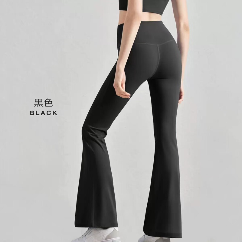 Outlet Discount New Flared Yoga Pants Peach Butt High-Waisted Butt-Lifting Sports Pants Fitness Tight Flared Pants Wide-Leg Outlet Discount New Flared Yoga Pants Peach Butt High-Waisted Butt-Lifting Sports Pants Fitness Tight Flared Pants Wide-Leg