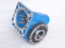 Portable boring machine custom RD63 worm gear reducer motor reducer hole 45 50 servo square flange
