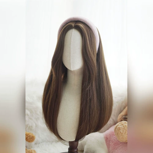 Парик, челка, стиль Лолита