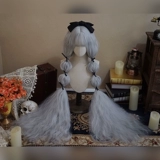 Сверхдлинный кудрявый парик для принцессы, 120см, стиль Лолита