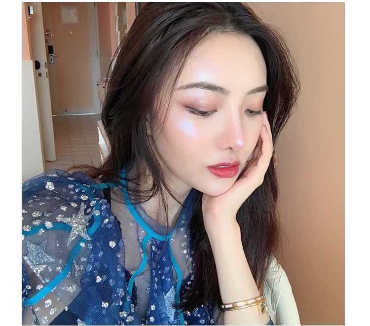 Anh MUA baking điểm nổi bật bột Zhang Yihan PK107 thay thế sáng da stereo sửa chữa bột năng lực phấn highlight tạo khối