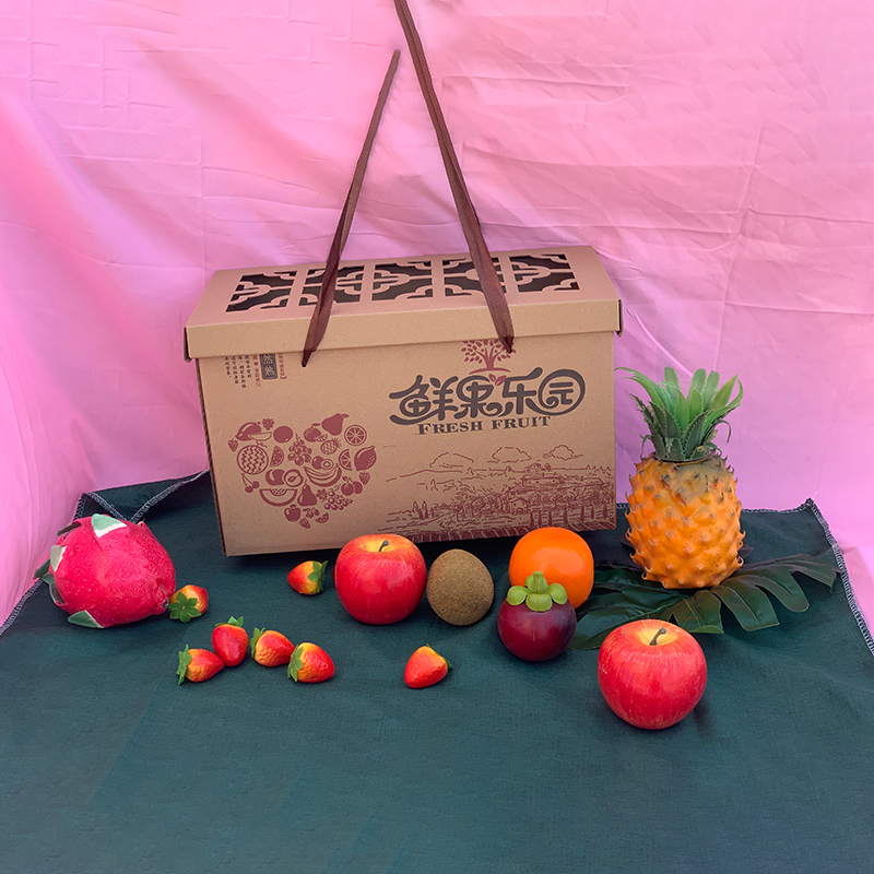 Fresh fruit paradise universal lychee fruit portable carton thickened and hardened ten catties gift box