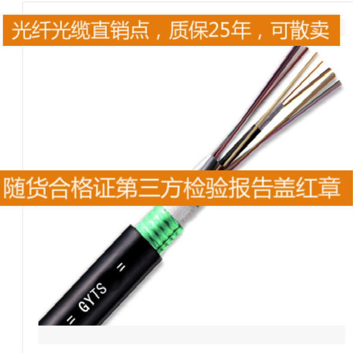 Jiangsu Diyi 8-core GYTA53 optical cable buried heavy armor cable double sheath 6-core 12-core 4-core 24-core optical cable