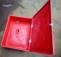 Fire hose box Marine fire hose box Land hose box 570*470*170 Marine battery box