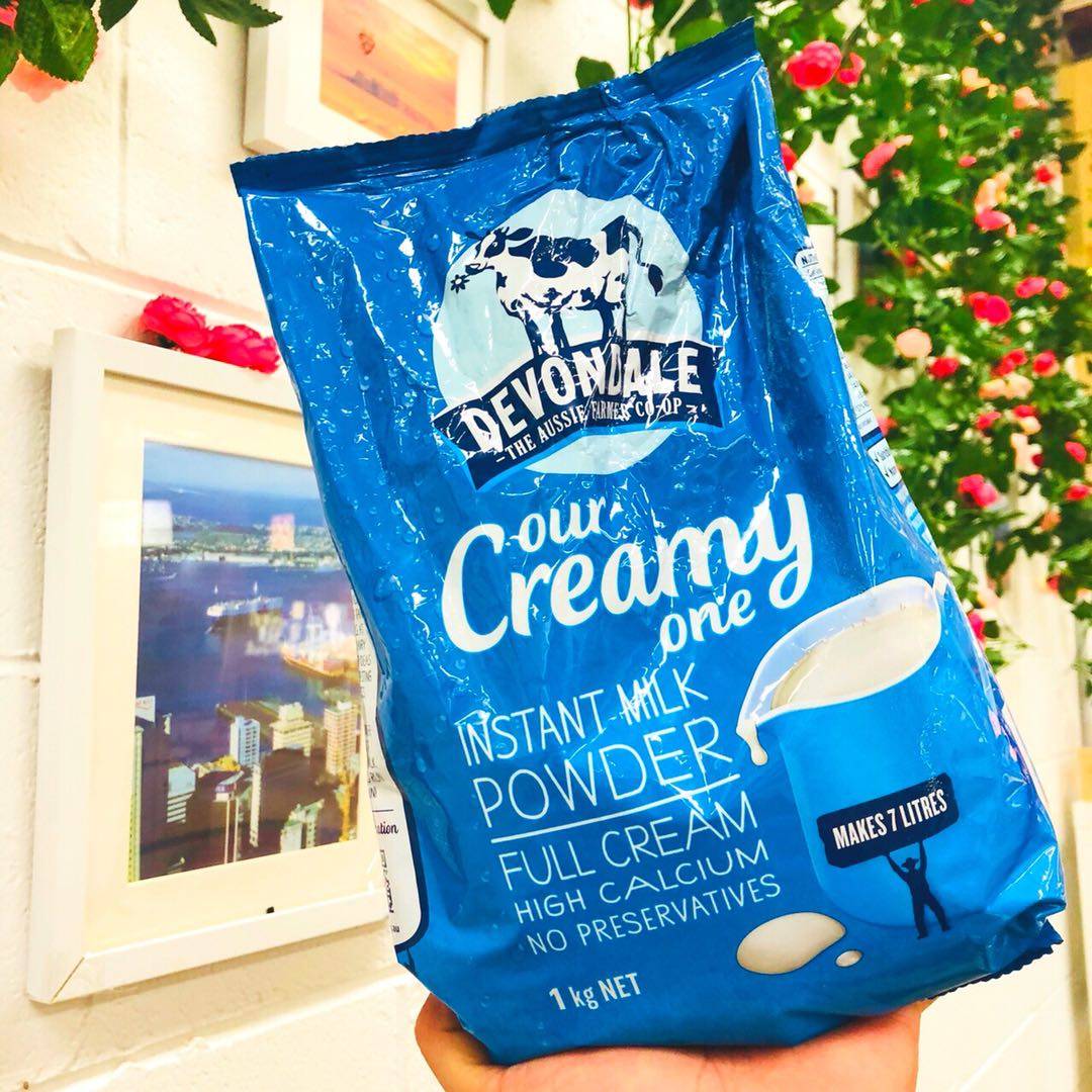 Australian Direct mail Deed full fat high calcium Adult milk powder 1kg Young children Nutritious Breakfast milk for children