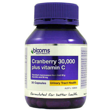 Blooms cranberry capsules 30 capsules cranberry elite female ovary baoyang Australia direct mail