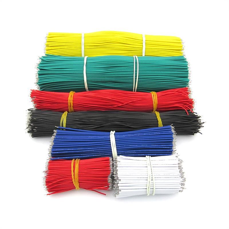 Paparazzi jumper welding wire lead electronic connecting wire double head tinned 5 0 8 22 24AWG 50150m m