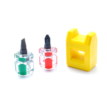 Mini dual-use screwdriver Ultra-short handle screwdriver Small screwdriver small screwdriver set repair tool