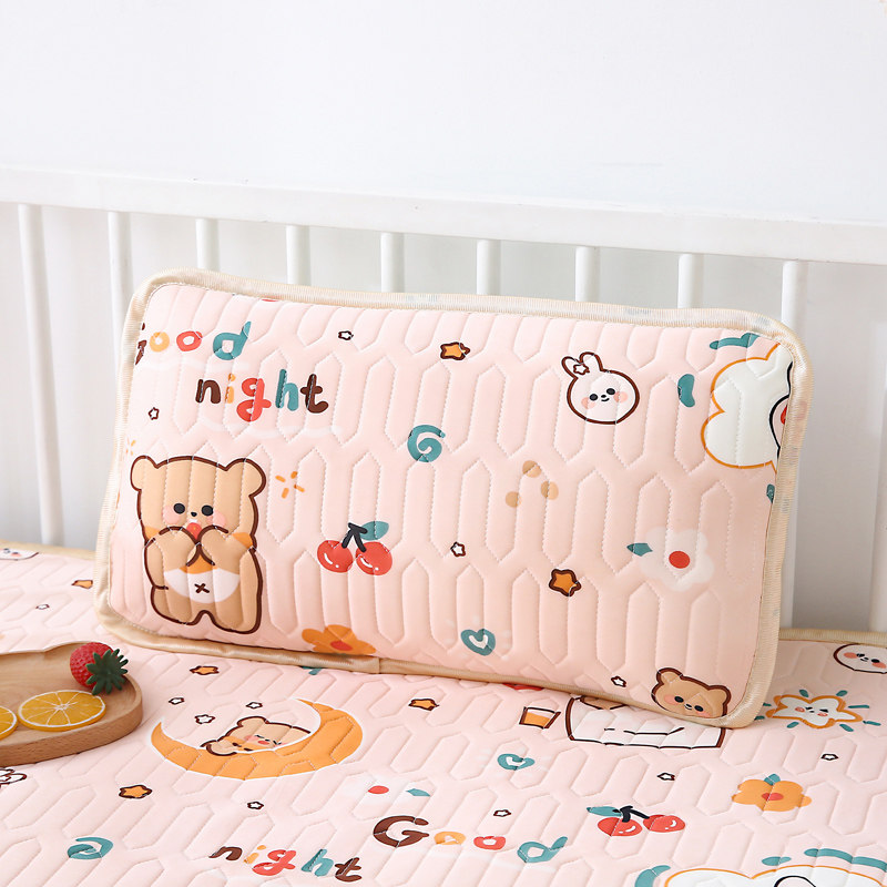Cartoon Children's Latex Pillow Capsule Low Pillow Summer Kindergarten 2 Primary School 4 Special Pillow Core 6 years and over 30x50