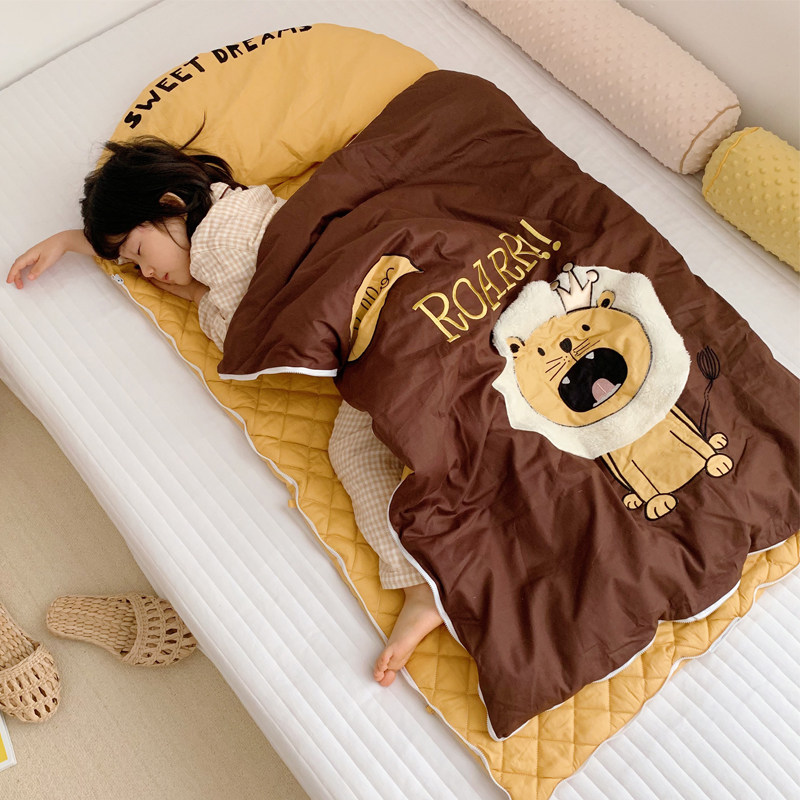 Cartoon Children Sleeping Bag Infant Spring Summer Autumn Winter Warm Pure Cotton Baby Anti Kick By God Instrumental All Season Universal Quilt