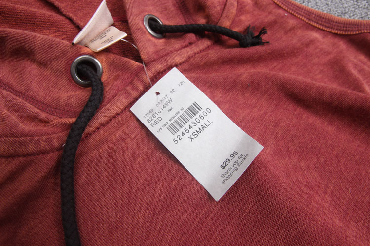 Terry lót nữ mẫu quây thể thao trùm đầu dài tay áo thun áo len CF5-R697 áo hoodie degrey