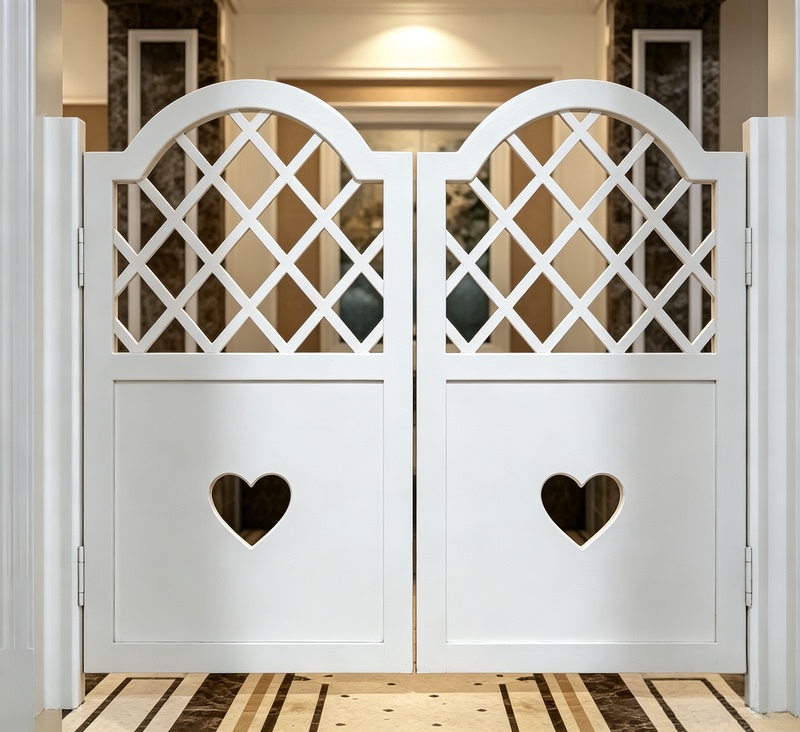 Mediterranean Solid Wood Door Indoor Free-Standing Door Bar Cowboy Door Half-Height Door Double Door Vintage Door Partition Bar Counter Door