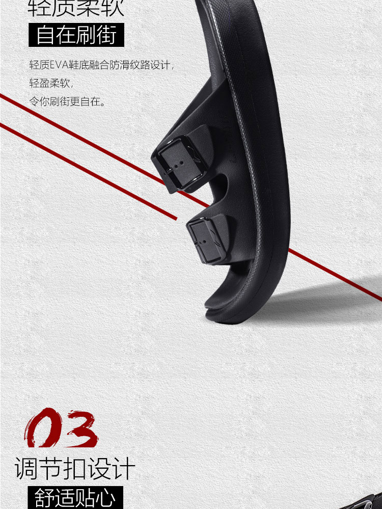 Giày dép nam Li Ning 2018 mới Clap nhẹ mùa hè nam chống trượt và dép thể thao AGAN001 dép lê nam