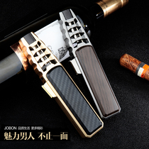 Windproof lighter inflatable igniter cigar point moxibustion point moxa special straight flush gas welding gun spray gun