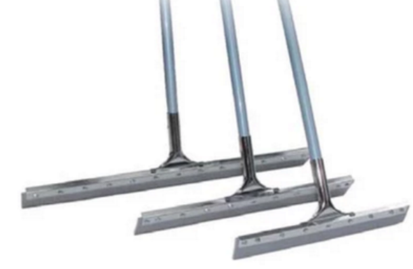 Baiyun AF04030 steel plate straight glue push water scraper ground water remover floor scraper cleaning cleaner wiper glue