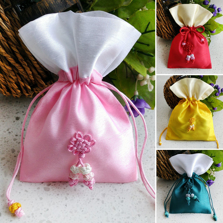 Han Prints High-end Bouquet Pockets of Festive Sugary Bags Jewellery Gift Wrapping Bags of Gin Bags Containing small cloth bags