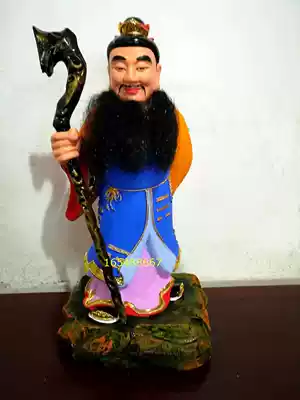 Bodhi ancestor wood carving Buddha statue Custom-made Taoist statue Bodhi ancestor incense Camphor wood carving statue 30cm