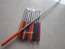 Make flagpole Buddhist supplies 1 2 m stainless steel telescopic flagpole Buddha tour guide flagpole pointer scalable