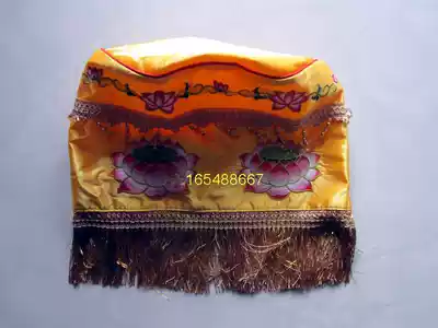 Buddhist craft gift decoration lotus flower cover embroidery Hua cover Huangliang umbrella building flag embroidery umbrella 30cm