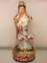 Buddha statue custom-made white Guanyin Bodhisattva Cihang real Guanyin Buddha statue 40cm
