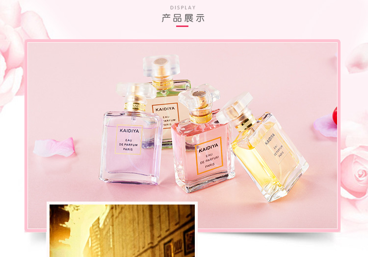 Pháp tươi tự nhiên Eau de Toilette 50 ml trà xanh kéo dài lady rose hazelnut ngọt ngào thơm osmanthus nam hoa oải hương hương vị sinh viên