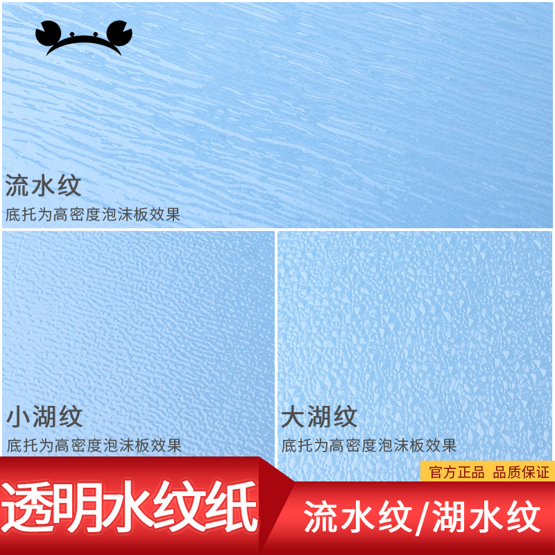 Handmade diy sand table building model material Transparent simulation water pattern paper Wave paper Landscape water landscape paper