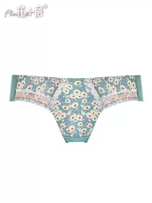 Flower House Pastoral Floral Flower Sweet Student Girls Underpants Lace Comfortable Lady breifs 148