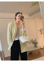 Maze Studios21 early spring to see the colors is very beautiful tender goose yellow milky yellow hedding suit jacket