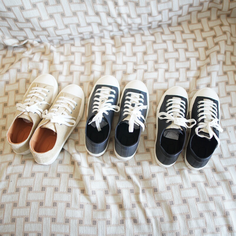 I'M Absolutely in Love with These Versatile and Stylish Sneakers!! One Made of Suede and the Other Made of Nappa Cowhide, Thick-Soled Casual Versatile Sneakers