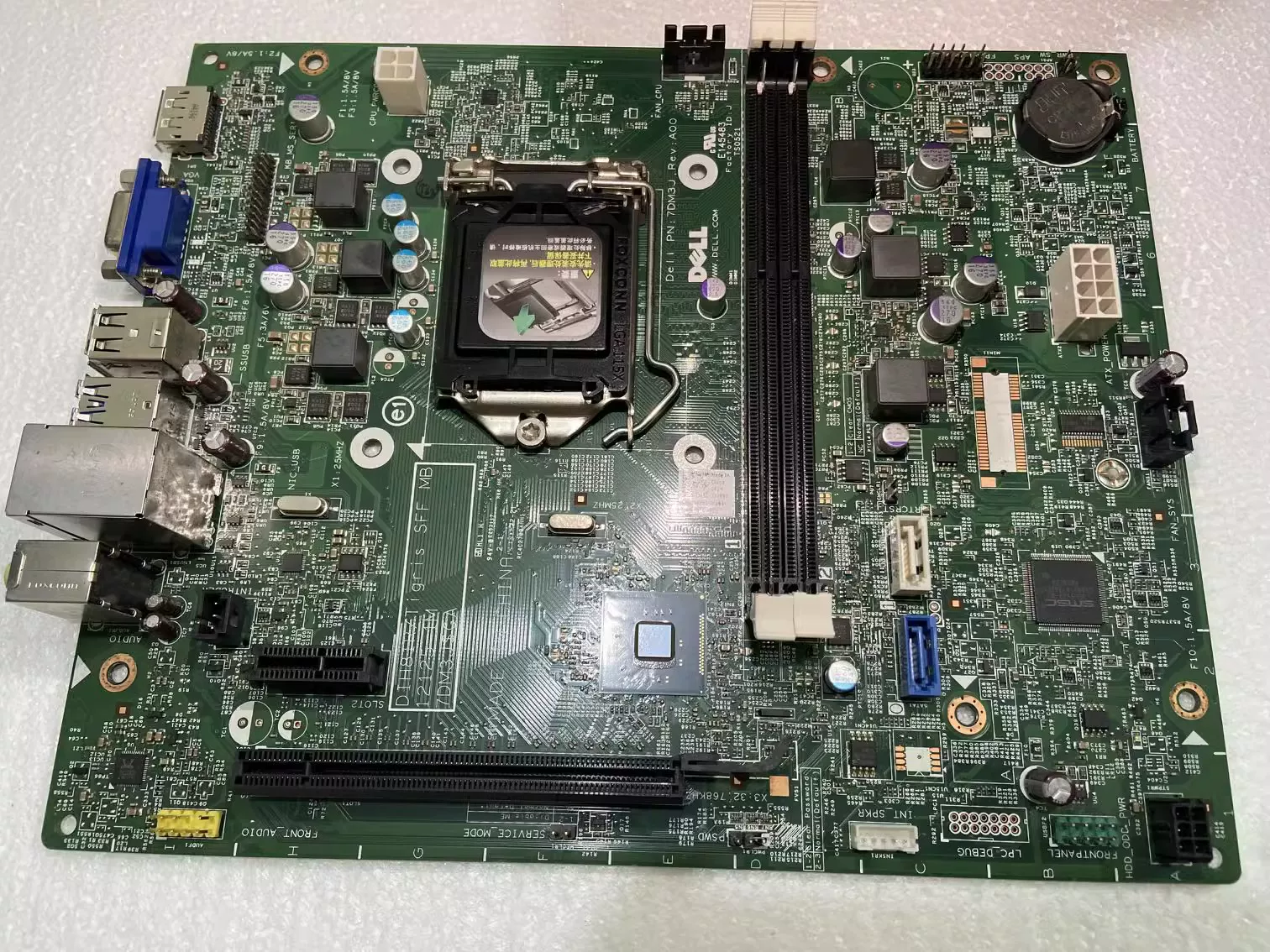 Dell Dell 3020 SFF материнская плата маленький корпус DIH81R 12125-2 1M 0WMJ54 4yp6j