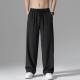 ໂສ້ງຂາຍາວ Drapey ice ices for men in summer thin wide-legged straight-leg loose young pants breathable casual trousers trendy sports trousers