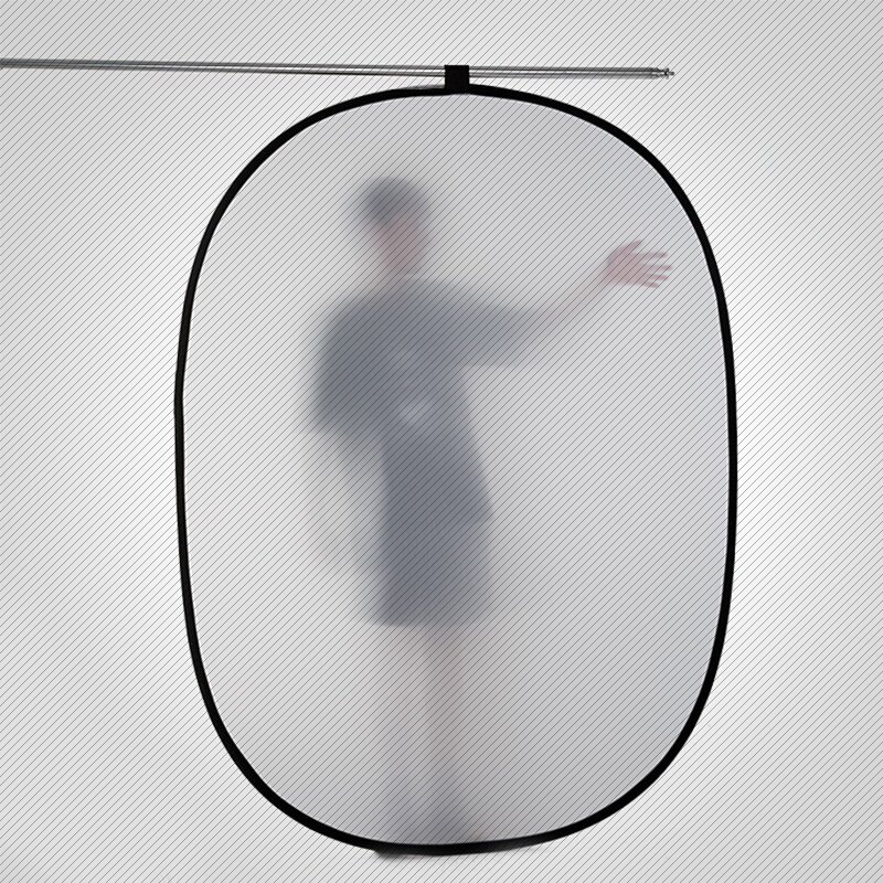 100 * 150CM flexlight plate photographic light transmission plate indoor outfold flexo light screen Photography portable child freshmen