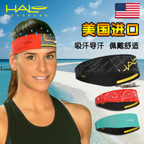 American imported HALO sweat guide belt men and women running cycling marathon perspiration antiperspirant outdoor sports headscarf hairband