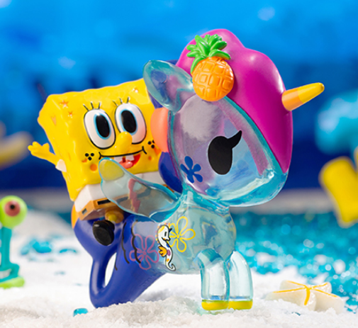 Tokidoki Amoy Qiduo SpongeBob серия единороги слепой Зици Джейсон осьминог игрушка