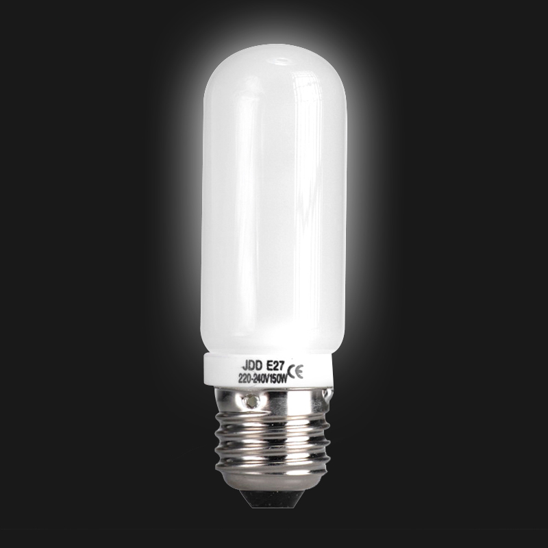 150W modeling bulb E27 screw mouth professional photography studio light flash type warm color suitable for Jinbei U2 A8 Shenniu Golden Eagle Opel studio light 250W bulb