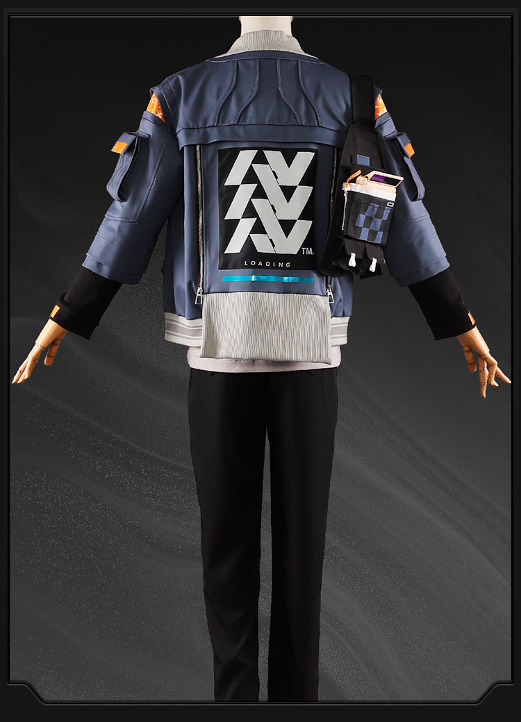 Cosplay Kostüm Wig Jacke Tasche Uniform Halloween 24