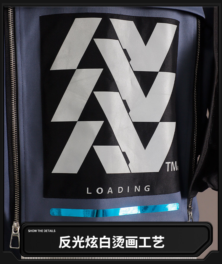 Cosplay Kostüm Wig Jacke Tasche Uniform Halloween 20