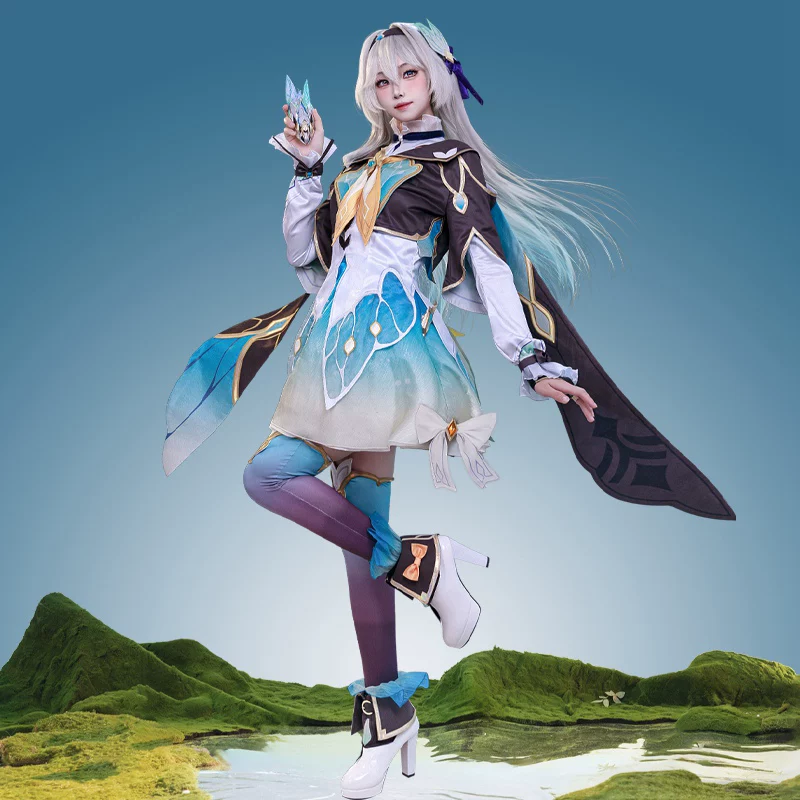 次元依 Cangfa Star Tunnel Cos Costume Liuying Cosplay Anime Game Costume Women's Full Set