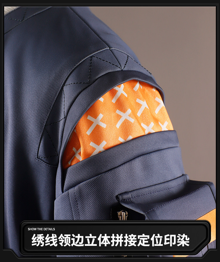 Cosplay Kostüm Wig Jacke Tasche Uniform Halloween 14