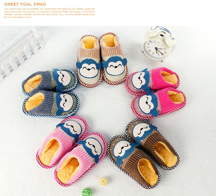 Chaussons enfants en suède pour hiver - Ref 1025837 Image 18