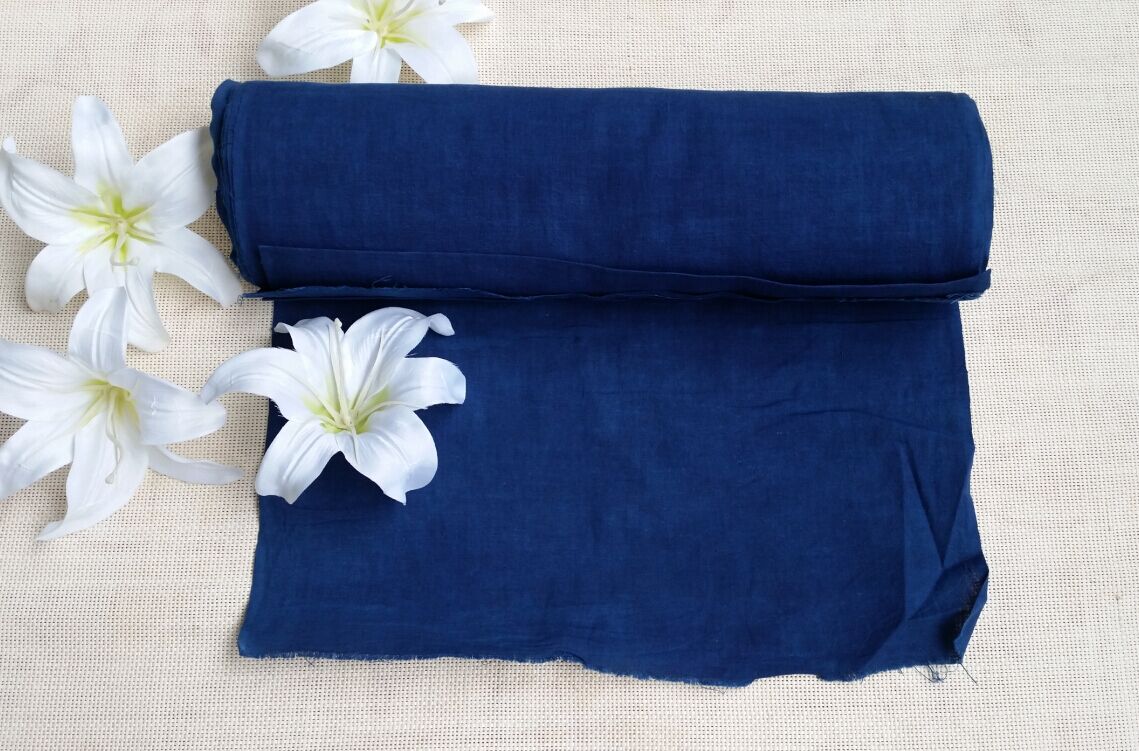 Guizhou Miao nationality characteristic handmade plant dyeing and weaving earth cloth