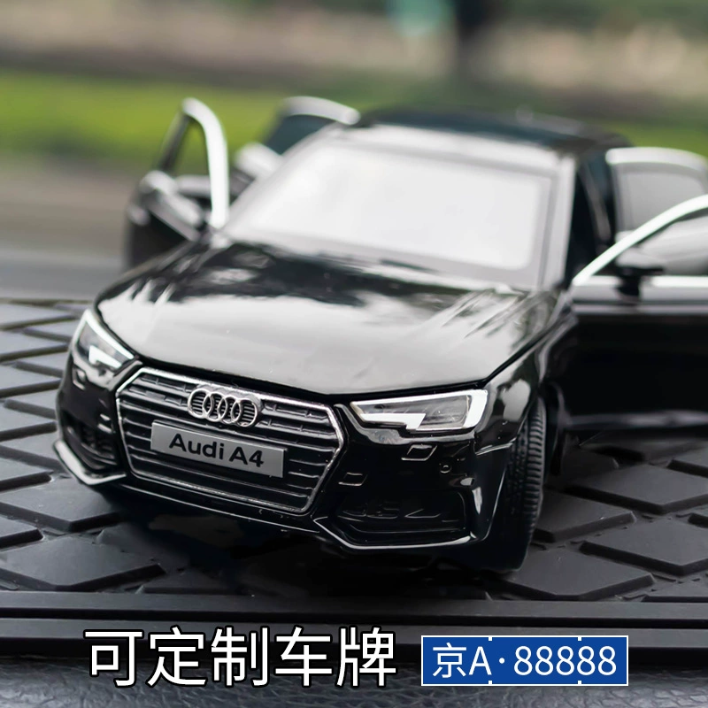 Ô tô Audi A4 mô hình trang trí ô tô hợp kim mô phỏng ô tô mô hình trang trí nội thất ô tô cung cấp trang trí ô tô nam cao cấp - Ô tô nội thất Accesseries