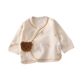 Детская демисезонная хлопковая пижама для новорожденных, комбинезон для младенца, 0-3 мес.