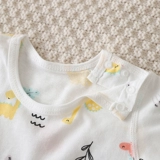 Летнее тонкое детское термобелье, хлопковая пижама