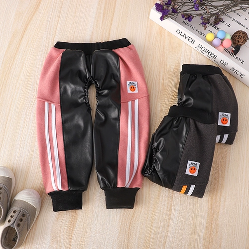 Детские водонепроницаемые хлопковые демисезонные штаны