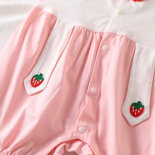 Детское боди для новорожденных, тонкий хлопковый комбинезон для младенца для девочек для выхода на улицу