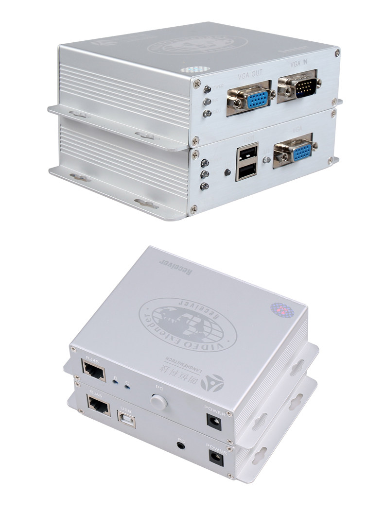 Lang Constant KVM Extender 200 m USB Key Mouse KVM Network Route Extender UKVM-200HDU Extender