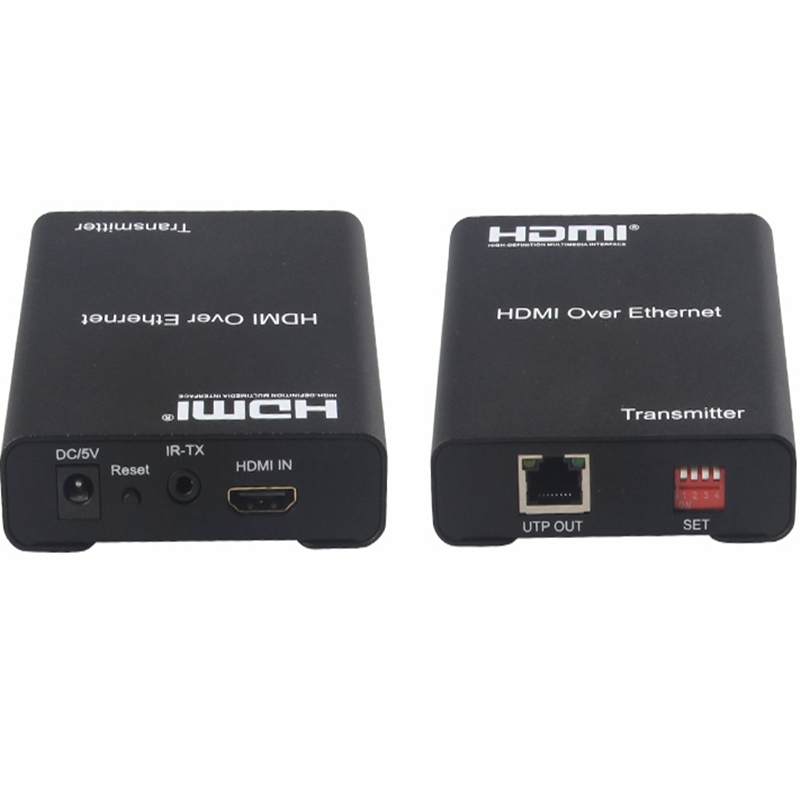 HDMI Extender HDMI Turns RJ45 Network Extender Single Network Route 120 m Extender can go through the switch