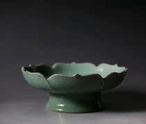 Famous Works Hand Laderm Porcelain Ice Cracked Fruit Pan Meng Yusong Wang to the Group