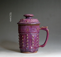 Lu Jia Generation Jun Porcelain Gankun Cup Master Cup Personal Cup Double Insulation Lu Junling Works Lu Guangdong